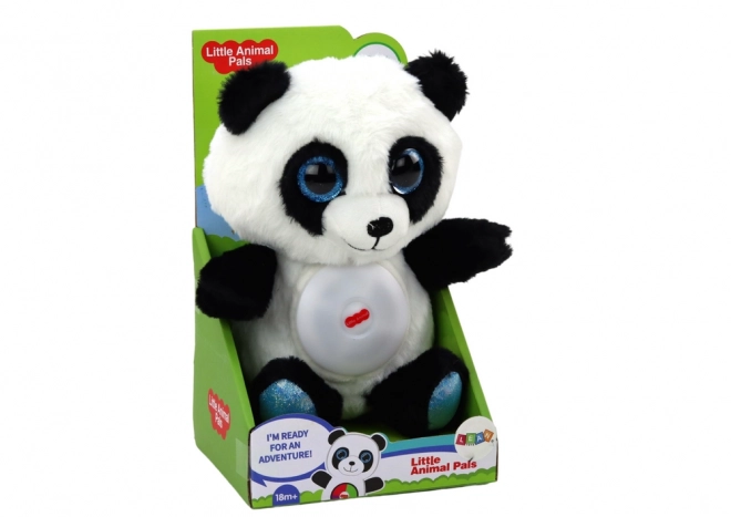 Pluche panda met nachtlampje en wiegeliedjes 30 cm