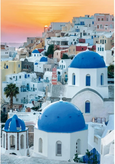 CLEMENTONI Puzzel Santorini 1000 stukjes