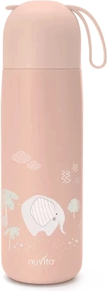 Thermosfles met siliconen handgreep 400 ml, English Rose