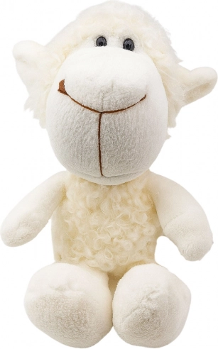 Pluchen schaapje met zuignap wit 23 × 12 cm