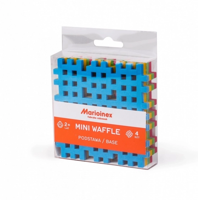 Bouwblokken Mini Wafels Mini Basis 4 stuks