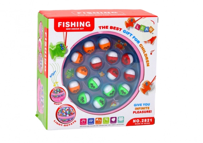 Spel Vissershengels Lichten Geluiden Roze