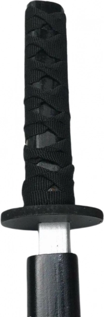 Houten trainingskatana zwart 70 cm