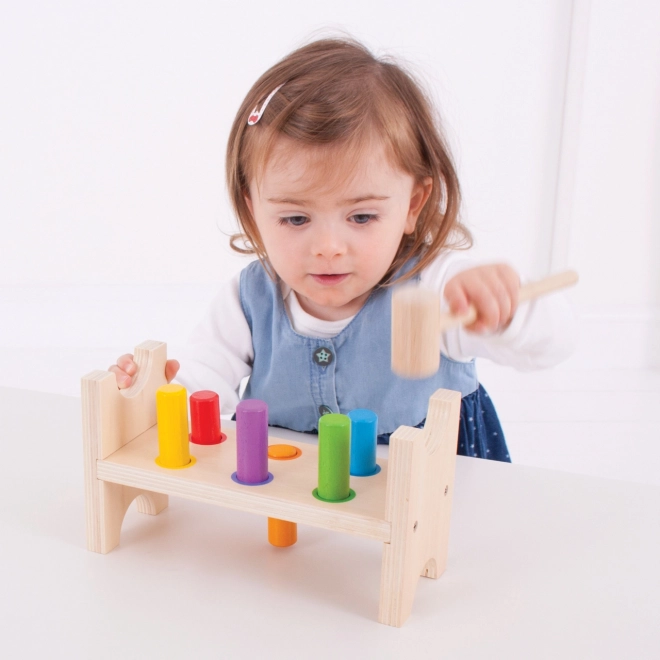Bigjigs Baby Houten Hamerspel