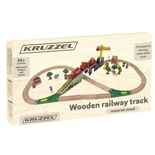 Houten Treinbaan Kruzzel 22495