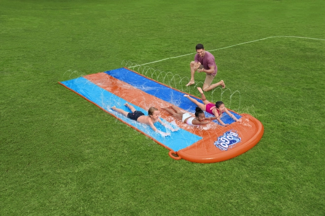 Waterglijbaan drie banen 4,88 m