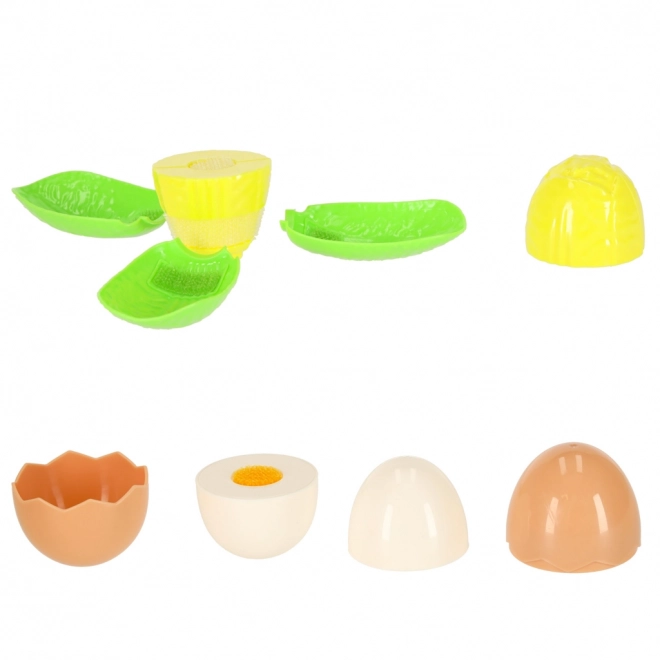 Set voor het snijden van fruit en groenten 36 stuks