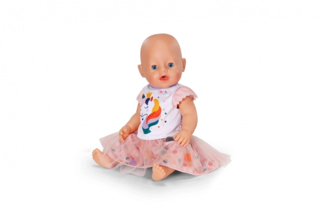 Baby Born eenhoorn tutu jurkjes voor poppen
