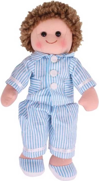 Stoffen pop Artur van Bigjigs Toys - 34 cm