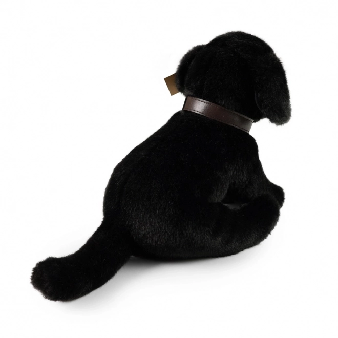 Zwarte pluchen labrador 25 cm ECO-VRIENDELIJK