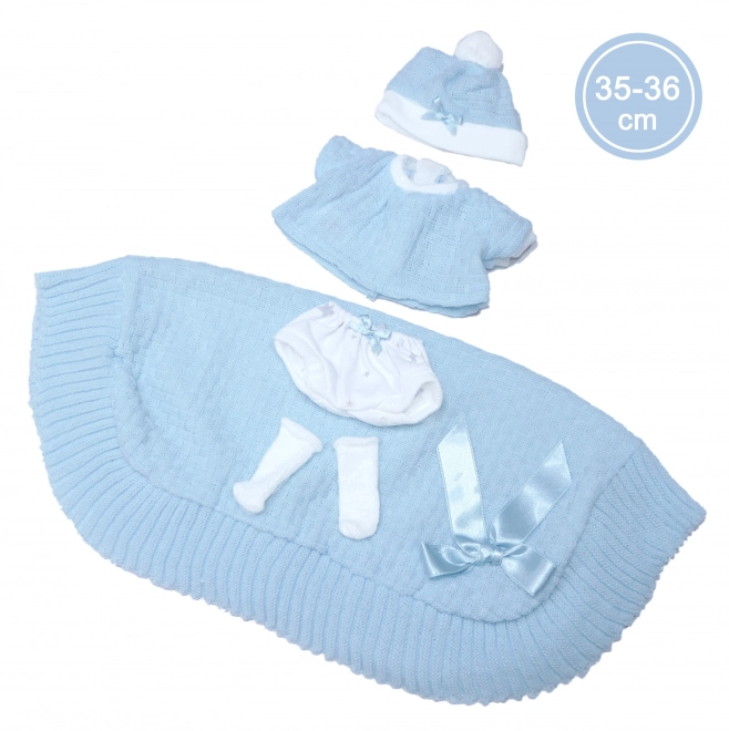 Llorens M635-61 kleding voor baby pop NEW BORN maat 35-36 cm