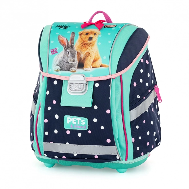Schoolrugzak PREMIUM LIGHT knuffeltjes