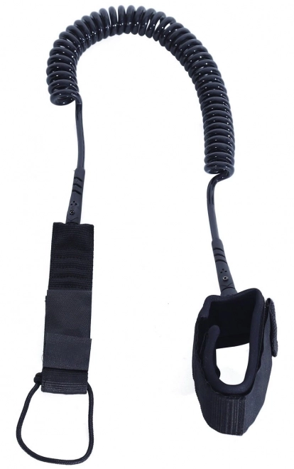 ENERO Veiligheidsriem voor paddleboard zwart 275cm
