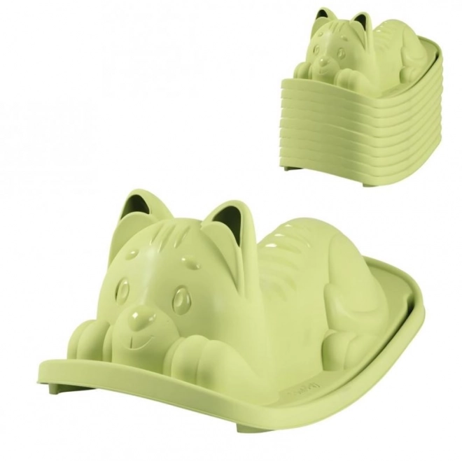 Schommel Kat Groen