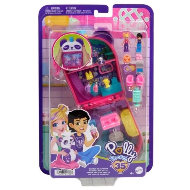 Polly Pocket Panda Compacte theeset