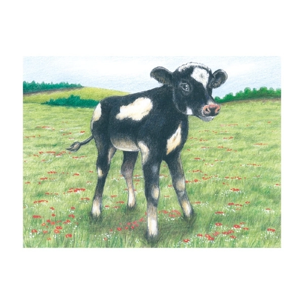 Goki houten kubuspuzzel boerderijdieren – 9 stuks