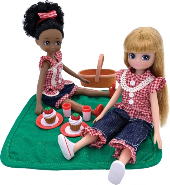 Lottie poppenset Picknick in het park