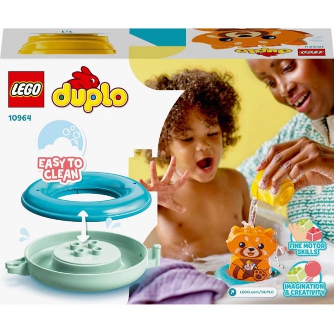 Lego Duplo Badplezier: Drijvende panda