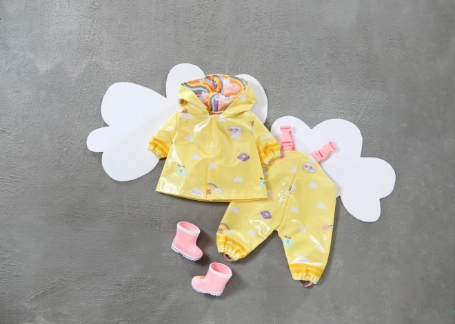 BABY born deluxe regenoutfit voor poppen 43 cm
