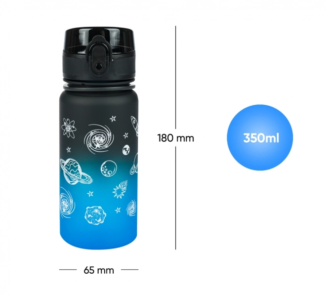 BAAGL Tritan drinkfles Gradient Ruimte 350 ml