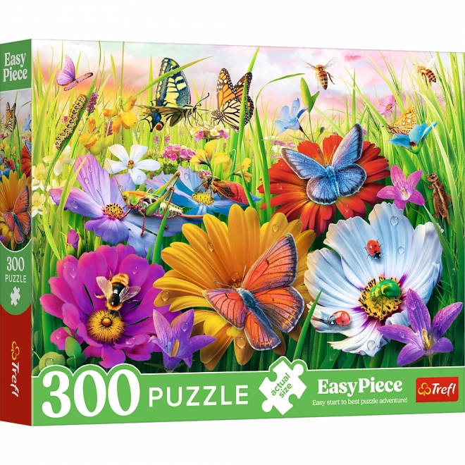 Puzzel 300 EasyPiece - Insecten in de Weide Trefl