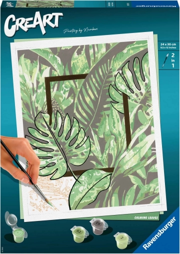 creart calming leaves schilderset