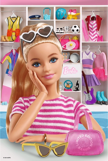 Puzzel 100 stukjes Ontdek Barbie