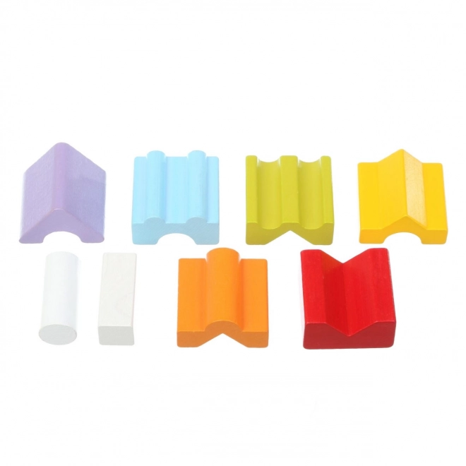 CUBIKA 15009 Toren XII - houten puzzel 8 onderdelen