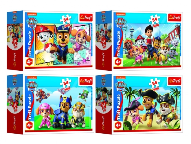 Minipuzzel Paw Patrol 54 stukken