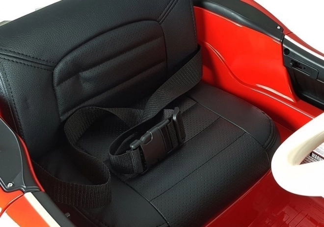 Accu auto BMW Retro rood