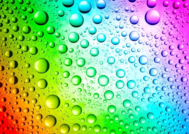 Puzzel Regenboogparaplu 1000 stukjes ENJOY