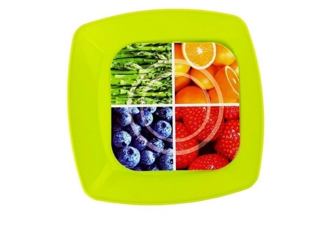 Set speeltjes desserten met dienblad