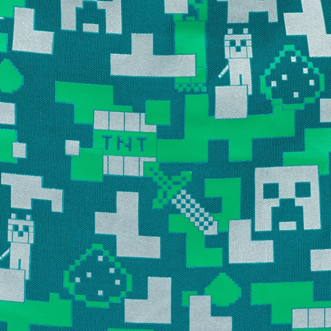 Zakrugzak met zilveren Creeper van MINECRAFT