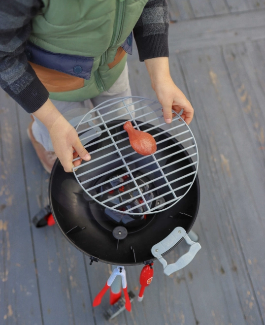 Kindergrill met lichten en geluiden op batterijen