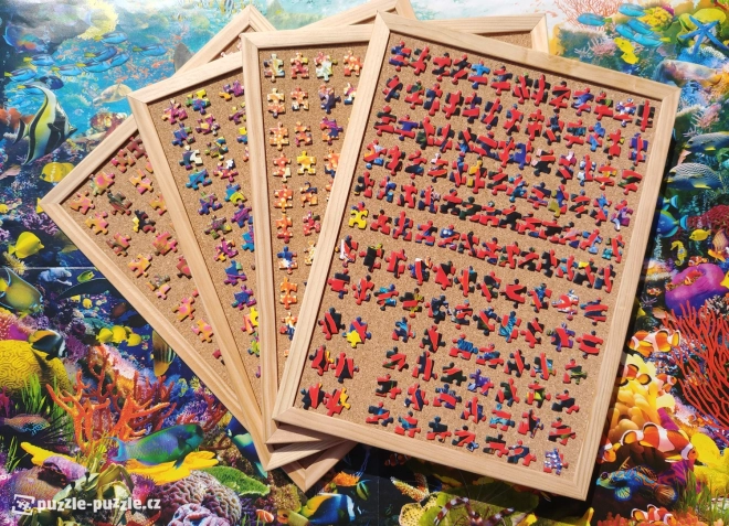Kurken onderlegger voor puzzels 36x26cm
