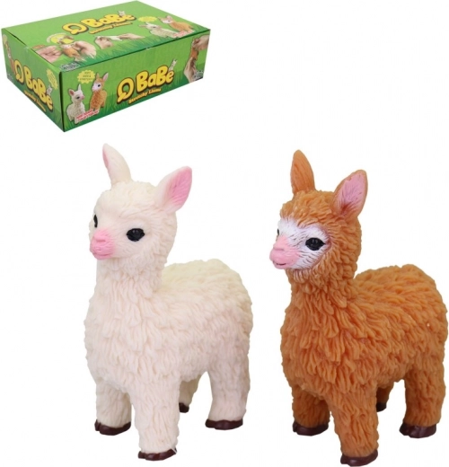 Speelgoed Dier Lama, 24 stuks, 9 cm