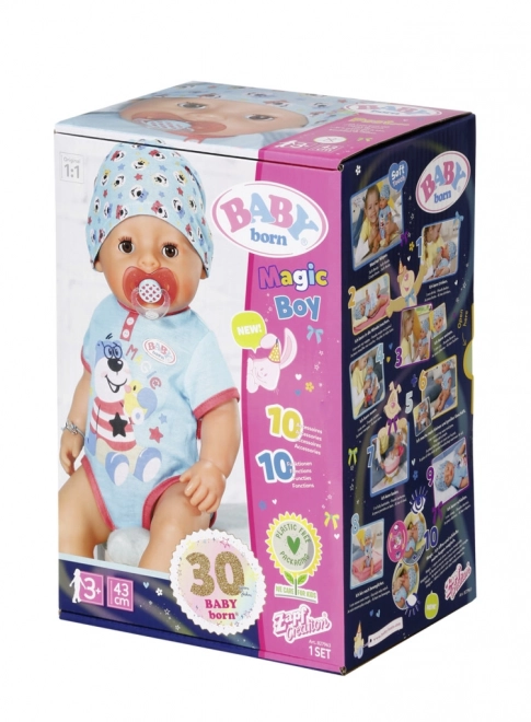 BABY born met magische fopspeen, jongen, 43 cm
