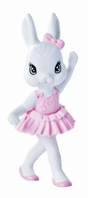 Schattig konijntje als balletpartner