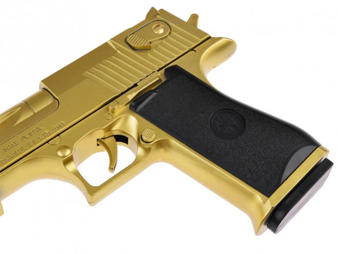 Kinderspeelgoedpistool met schuimkogels en demper