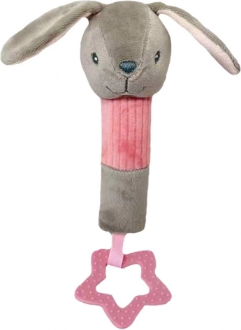 Pluche konijntje met geluid 17 cm TULILO