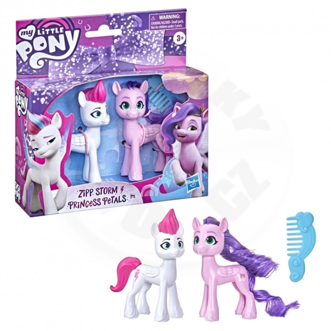 Sada pony's Zipp Storm en Prinses Petals