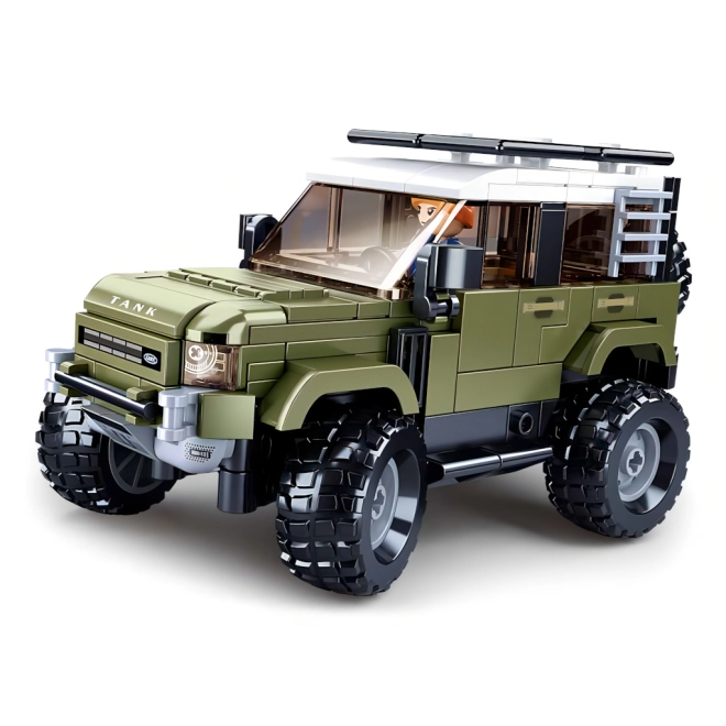 Realistische offroad-afwerking