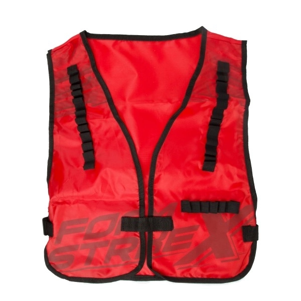 Kindertactisch vest met schuimpatronen