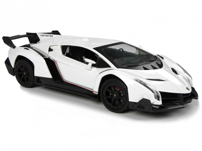 Afstandsbediende Lamborghini Veneno Wit 2.4G stuurafstandsbediening Geluidlichten