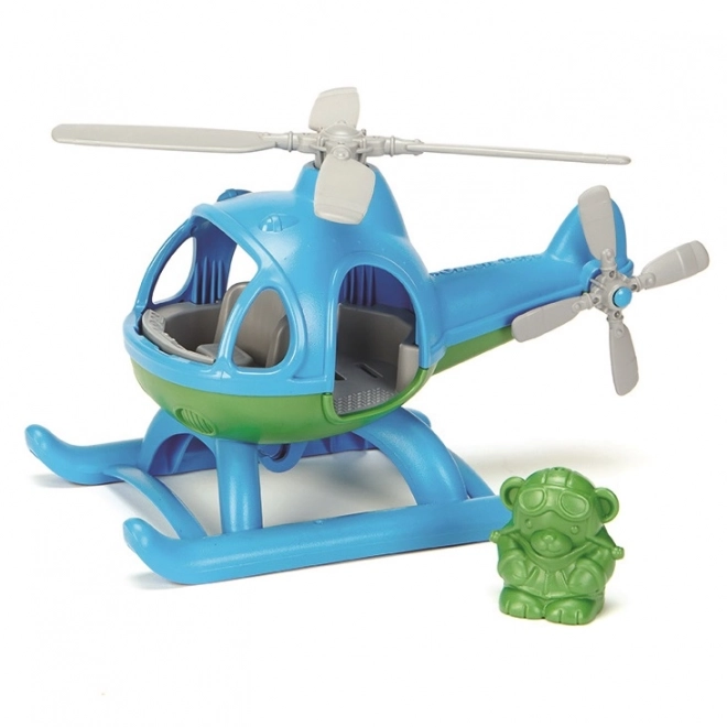 Green Toys helikopter blauw
