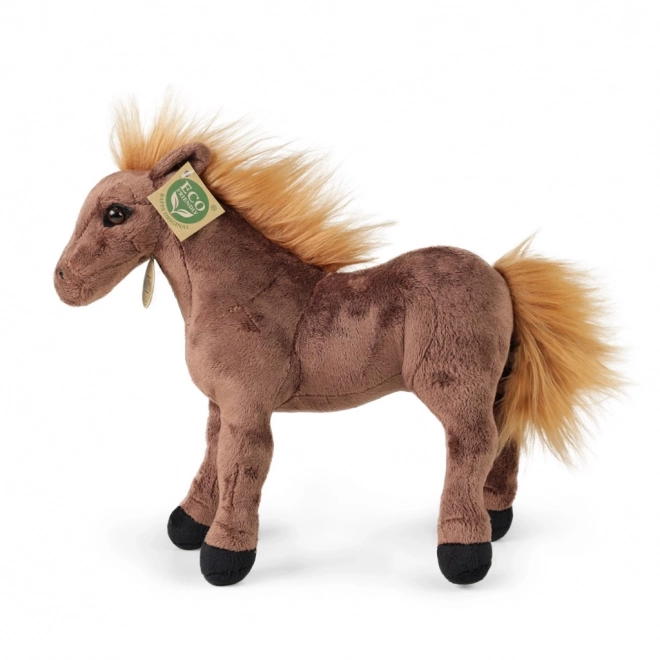 Bruine pluchen paard 29 cm MILIEUVRIENDELIJK