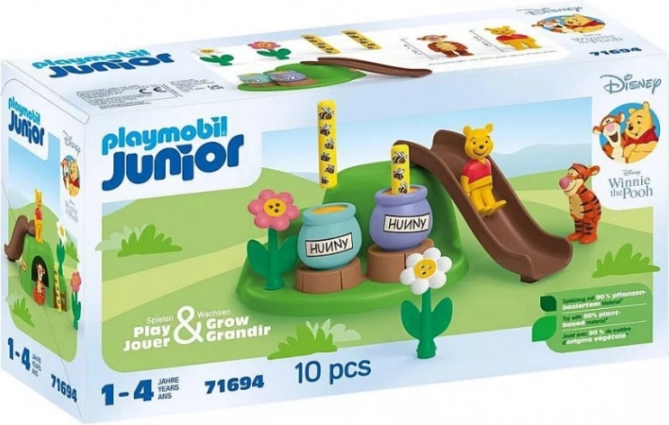 Junior Disney figuurenset – de bijentuin van WINNIE DE POEH en TEIGERTJE