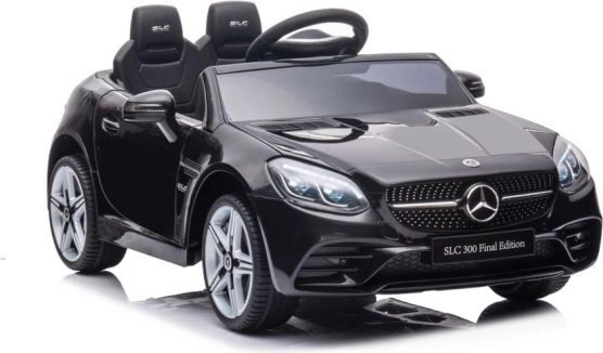 Elektrische kinderauto Mercedes SLC 300 zwart