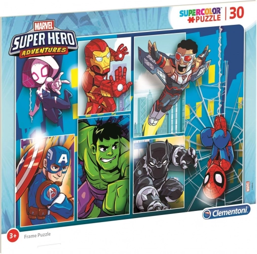 Puzzel Superhelden 30 stukjes