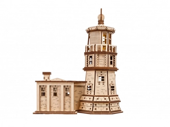 Vuurtoren Split Rock 3D houten mechanische puzzel